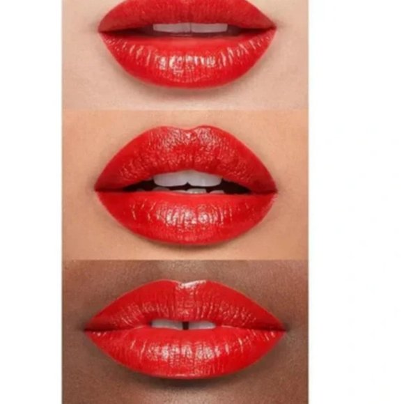 💖💋Rare! Smashbox GET FIRED Lipstick Warm Red Shade Be Legendary Collection🌛💘 - Picture 3 of 4